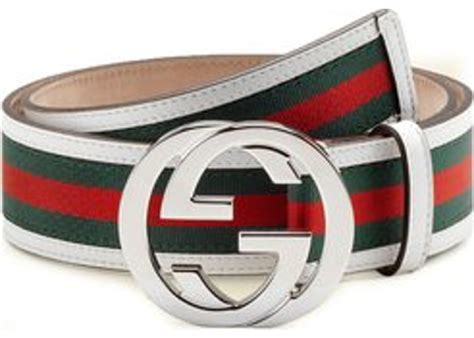 tan green and red gucci belt|white green red Gucci belt.